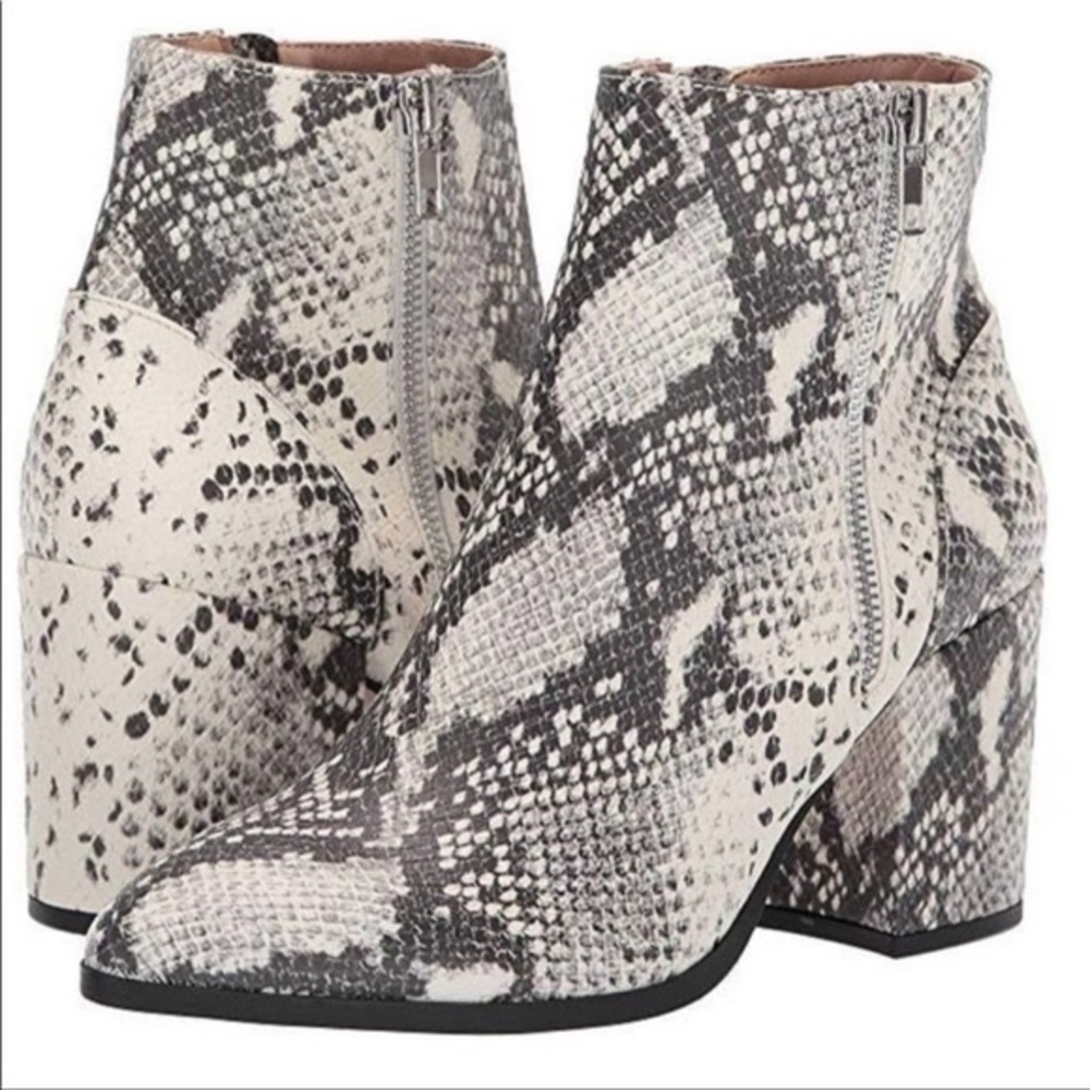 Steve Madden: Josephine Snake Skin Boots